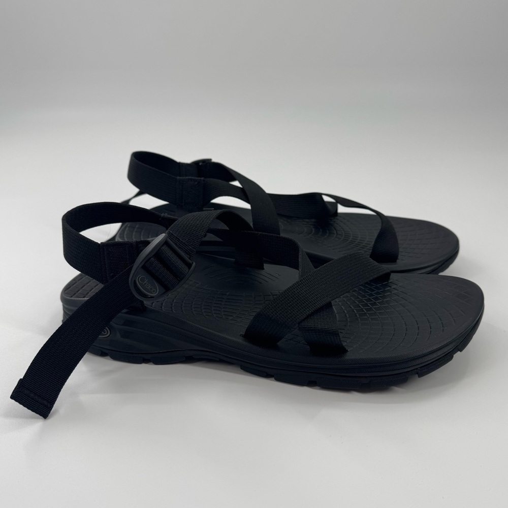Chaco Men's ZVolv Adjustable Hiking Sandals Black Size 13